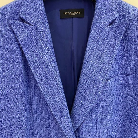 Piazza Sempone Blue Blazer - Picture 2 of 6